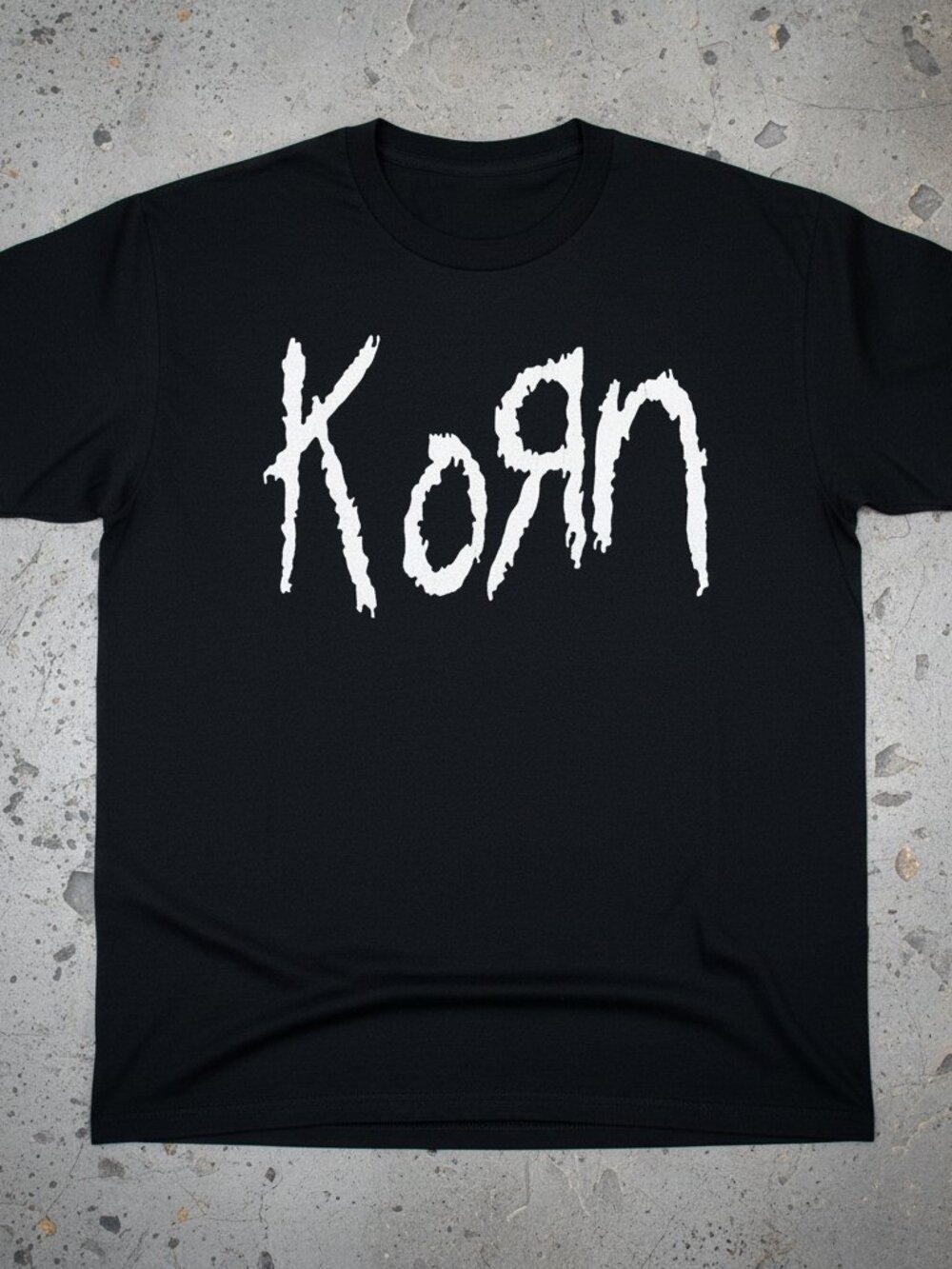 Korn Band T-Shirt – Vintage Style Graphic Tee – Unisex Black Rock Shirt